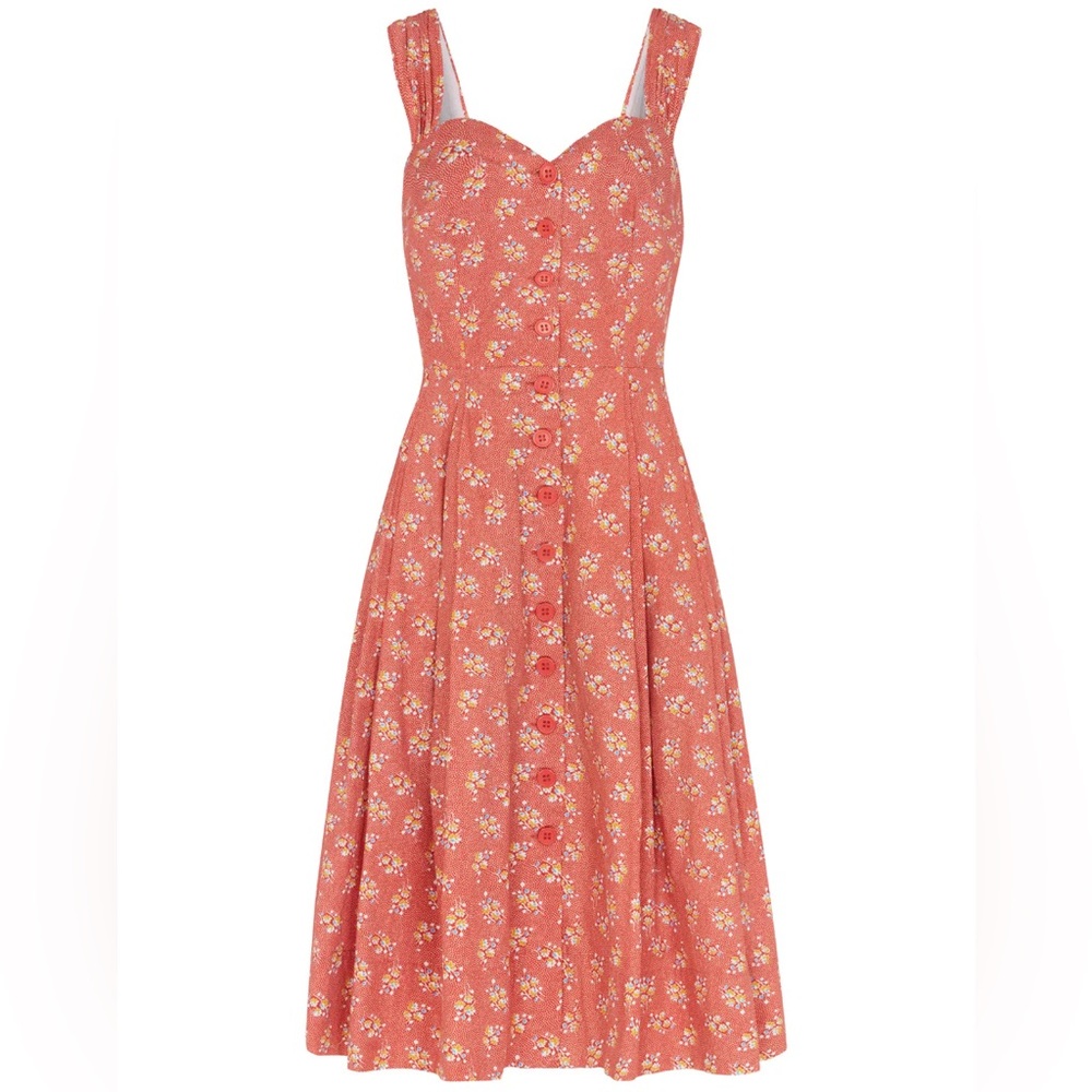 💛SOLD💛NWT Emily and Fin Paprika Ditsy Floral Jenny Dress: UK 14 / L